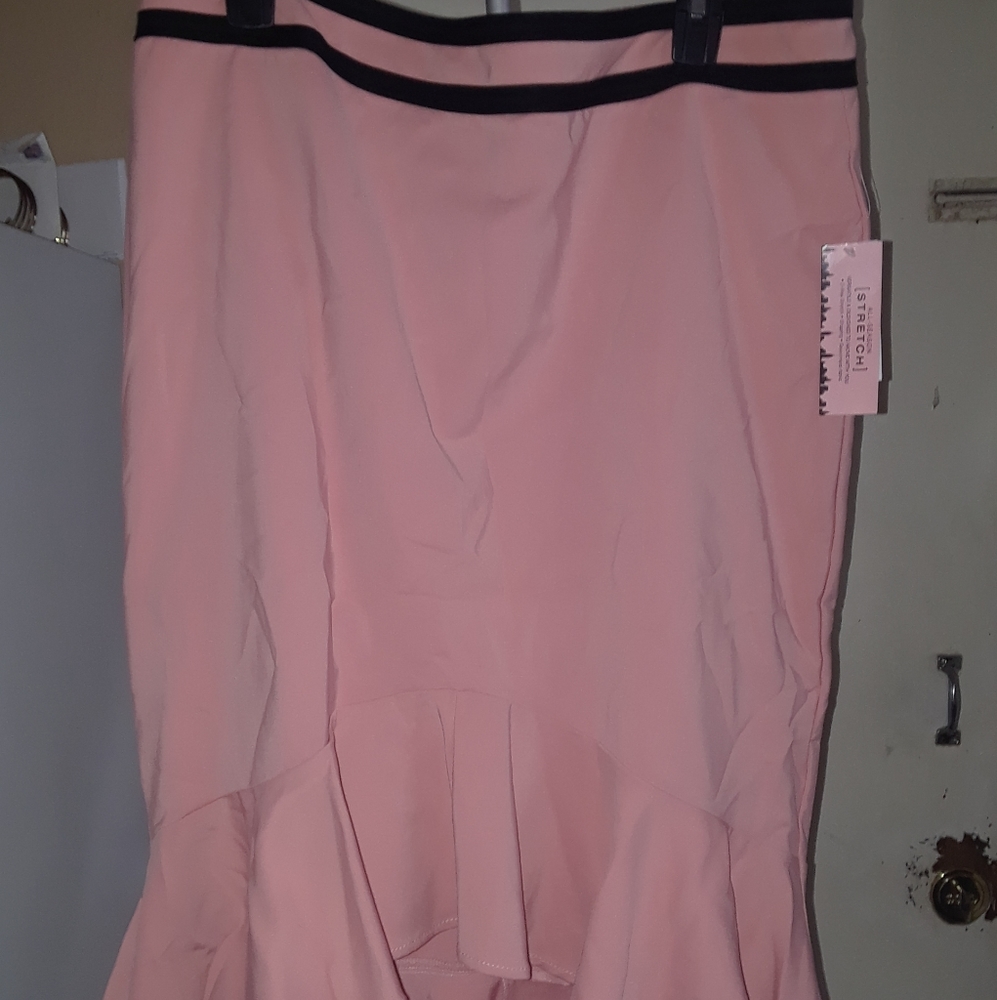 Pink skirt